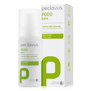 ®peclavus PODOcare<br>Vine Leaf Refreshing Spray<br>תרסיס רגליים מרענן עם תמצית עלי גפן