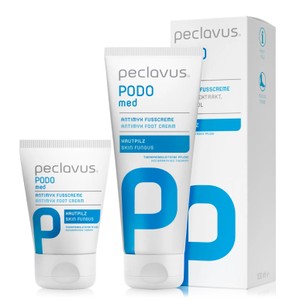 peclavus® PODOmed<br>AntiMYX Foot Cream<br>קרם רגליים AntiMYX לטיפול בפטרת והקלה בגירויים וגרד בעור