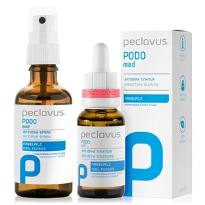 peclavus® PODOmed<br>AntiMYX Tincture<br>תמיסת AntiMYX להגנה אופטימלית מפני דלקות ופטרת העור והציפורניים