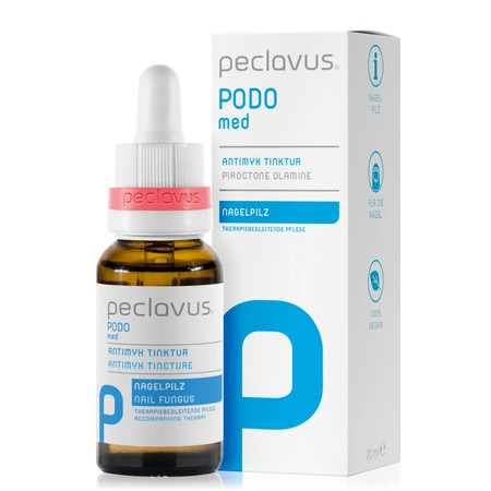 peclavus® PODOmed<br>AntiMYX Tincture<br>תמיסת AntiMYX להגנה אופטימלית מפני דלקות ופטרת העור והציפורניים