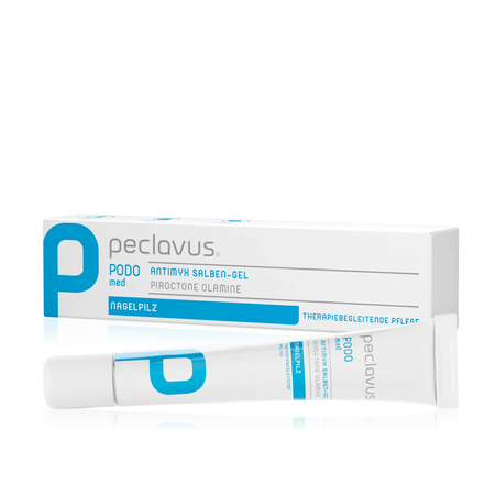 peclavus® PODOmed<br>AntiMYX Gel Ointment<br>משחת ג'ל  AntiMYX לטמפונדה