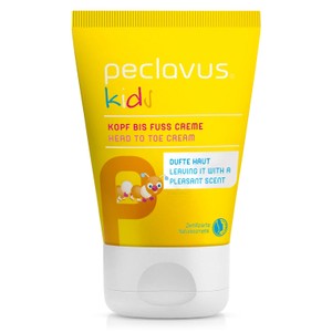 ®peclavus PODOcare<br>head to toe cream<br>קרם גוף לילדים בניחוח מרענן