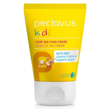 ®peclavus PODOcare<br>head to toe cream<br>קרם גוף לילדים בניחוח מרענן