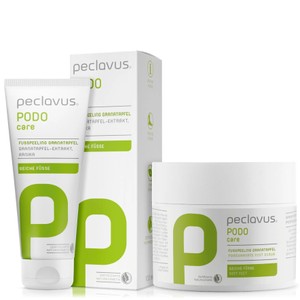 peclavus® PODOcare<br>Pomegranate Foot Scrub<br>פילינג מחדש מועשר תמצית רימונים