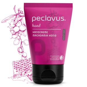 peclavus® hand<br>Hand Cream Macadamia Honey<br>קרם ידיים מקדמיה ודבש