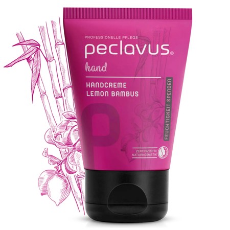 peclavus® hand<br>Hand Cream Lemon Bamboo<br>קרם ידיים לימון ובמבוק