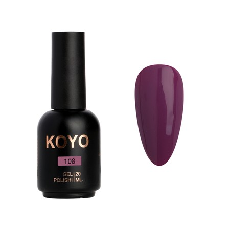 KOYO GEL POLISH<br>לק ג'ל קויו - 108