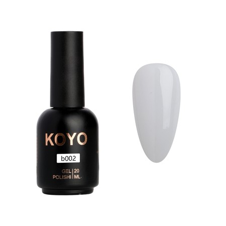 KOYO GEL POLISH<br>ראבר בייס עם צבע קויו - b002