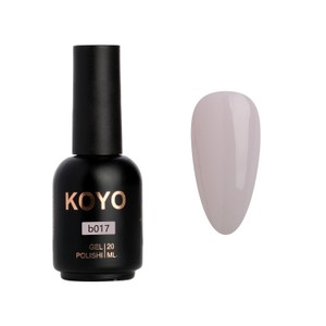 KOYO GEL POLISH<br>ראבר בייס עם צבע קויו - b017