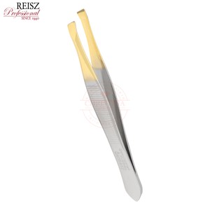 Reisz TWEEZI<br>Eyebrow tweezers<br>פינצטה מקצועית לעיצוב גבות