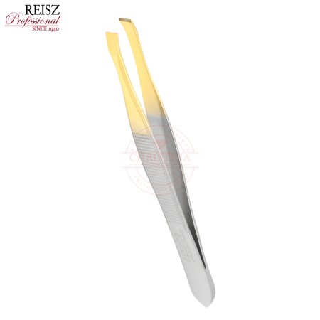 Reisz TWEEZI<br>Eyebrow tweezers<br>פינצטה מקצועית לעיצוב גבות