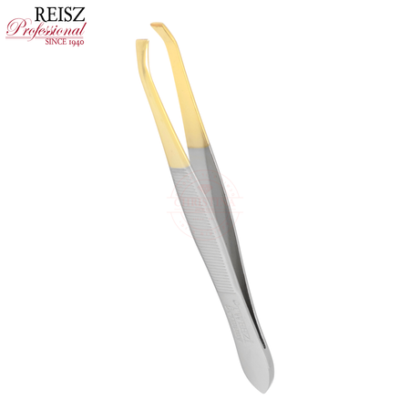 Reisz TWEEZI<br>Eyebrow tweezers<br>פינצטה מקצועית לעיצוב גבות