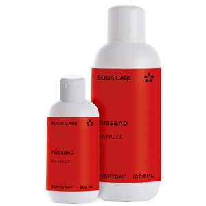 SUDA CARE - EVERY DAY<br>FOOT BATH<br>סבון מרוכז לאמבטיית פדיקור לריכוך העור