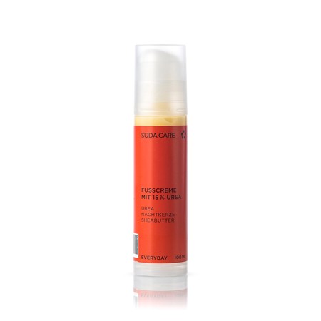 SUDA CARE - EVERY DAY<br>Foot Cream 15% Urea<br>קרם רגליים 15% אוריאה