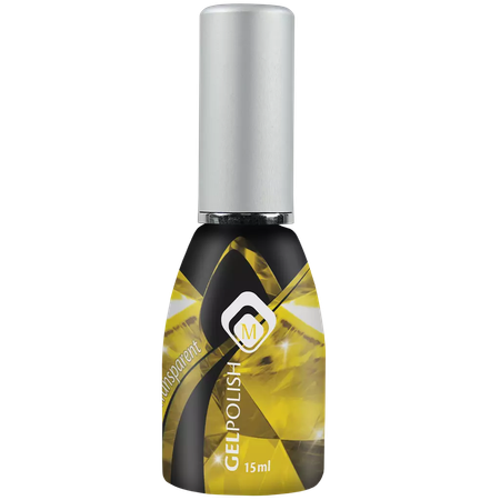 Magnetic Nail Design Gelpolish Yellow ​Glass<br>לק ג'ל צהוב זכוכית