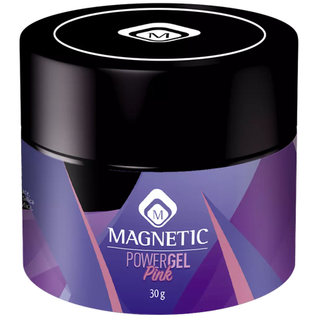 Magnetic Nail Design<br>PowerGel Pink<br>פוליג'ל לבנייה וחיזוק הציפורניים - ורוד