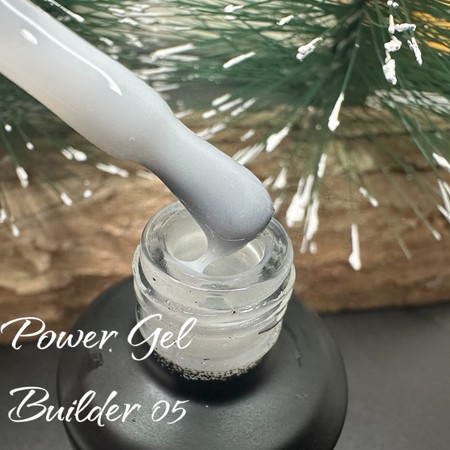 POWER GEL Builder<br> בילדר בבקבוק 05 - milky white