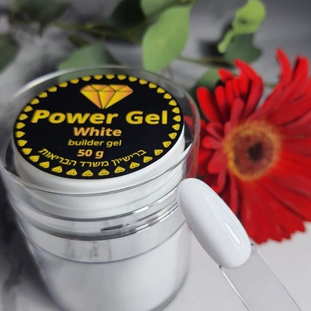 POWER GEL Builder<br>ג'ל בנייה White
