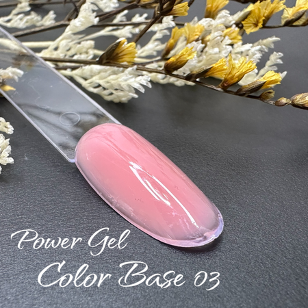 POWER GEL<br>Color Base Collection<br>בסיס ראבר - 03