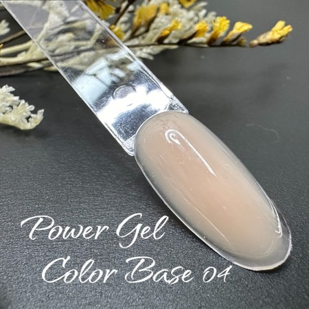 POWER GEL<br>Color Base Collection<br>בסיס ראבר - 04