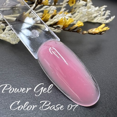 POWER GEL<br>Color Base Collection<br>בסיס ראבר - 07