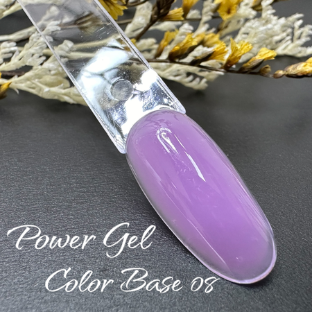 POWER GEL<br>Color Base Collection<br>בסיס ראבר - 08