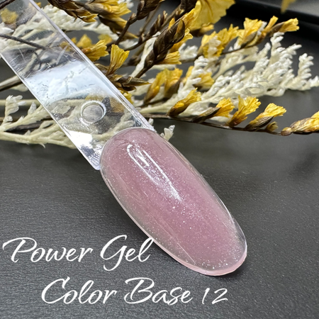 POWER GEL<br>Color Base Collection<br>בסיס ראבר - 12