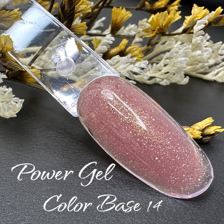 POWER GEL<br>Color Base Collection<br>בסיס ראבר - 14