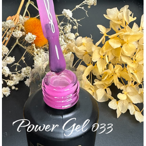לק ג'ל 033 - Power Gel סדרת ויטראז'