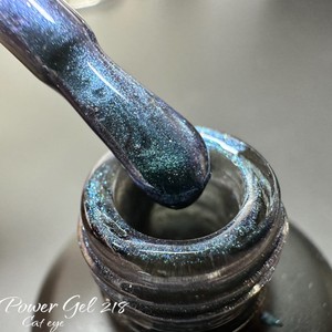 לק ג'ל 218 - Power Gel סדרת עין החתול