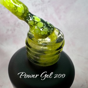 לק ג'ל 200 - Power Gel סדרת פתיתי שלג