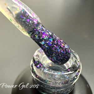 לק ג'ל 208 - Power Gel סדרת גלקסיה