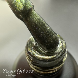 לק ג'ל 222 - Power Gel סדרת עין החתול