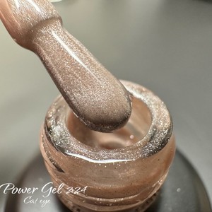 לק ג'ל 224 - Power Gel סדרת עין החתול