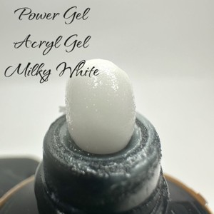 אקריג'ל POWER GEL – לבן חלבי