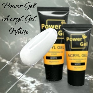 אקריג'ל Power Gel - לבן