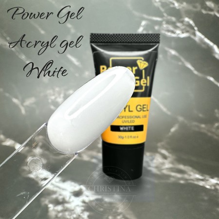 אקריג'ל Power Gel - לבן