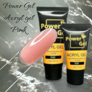 אקריג'ל Power Gel - ורוד