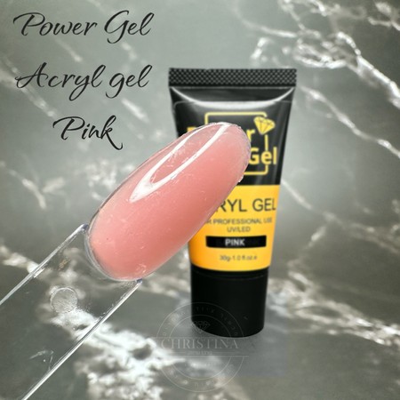 אקריג'ל Power Gel - ורוד