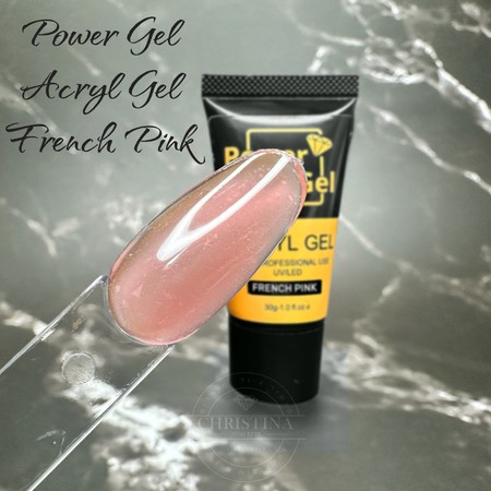 אקריג'ל Power Gel - ורוד פרנץ'