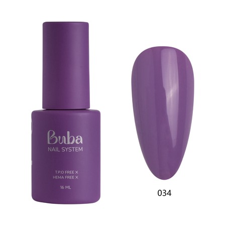 BUBA Nail System<br>לק ג'ל 034