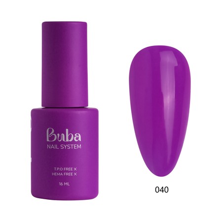 BUBA Nail System<br>לק ג'ל 040