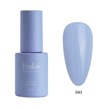 BUBA Nail System<br>לק ג'ל 043