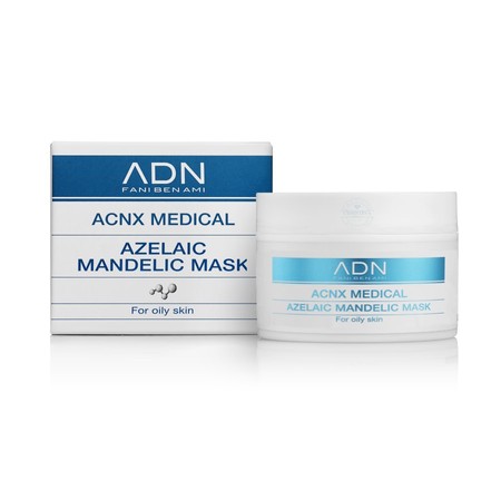 ADN - AcnxMedical<br>מסכת אזלאיק טיפולית | לעור אקנתי ודלקתי