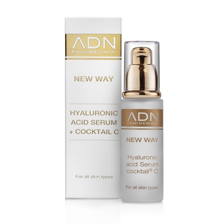 ADN - New Way<br>HYALURONIC COCKTAIL SERUM C<br>סרום חומצה היאלרונית