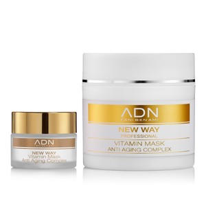 ADN - New Way<br>VITAMIN MASK<br>מסכת ויטמינים לפנים ולצוואר