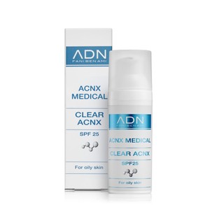 ADN - AcnxMedical<br>Clear Acnx SPF 25<br>קרם לחות לאחר אקנה
