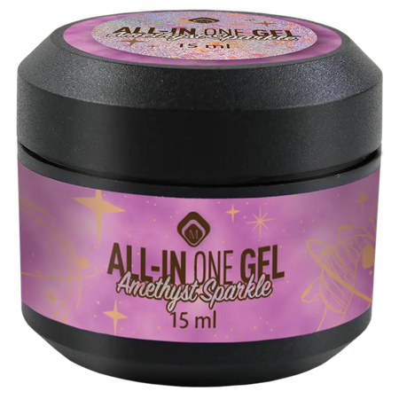 ג'ל בנייה Amethyst Sparkle מסדרת ALL-IN ONE GEL