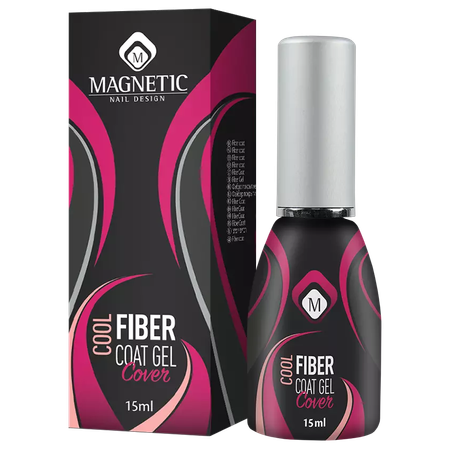 בסיס פייבר ג'ל - ניוד אטום<br>Magnetic Fiber Coat Gel - Cool Cover