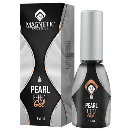 MAGNETIC Nail Design<br>Pearl Effect Gel<br>לק ג'ל לאפקט פנינה